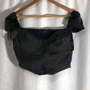 Blissful delicacy corset top